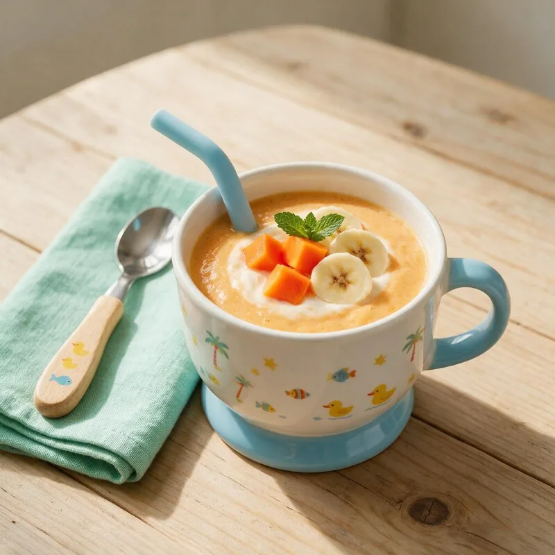 Foto de la receta batido de papaya