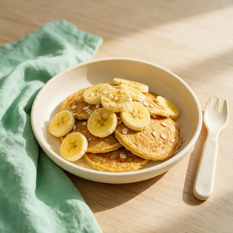 Foto de la receta panqueques de banana