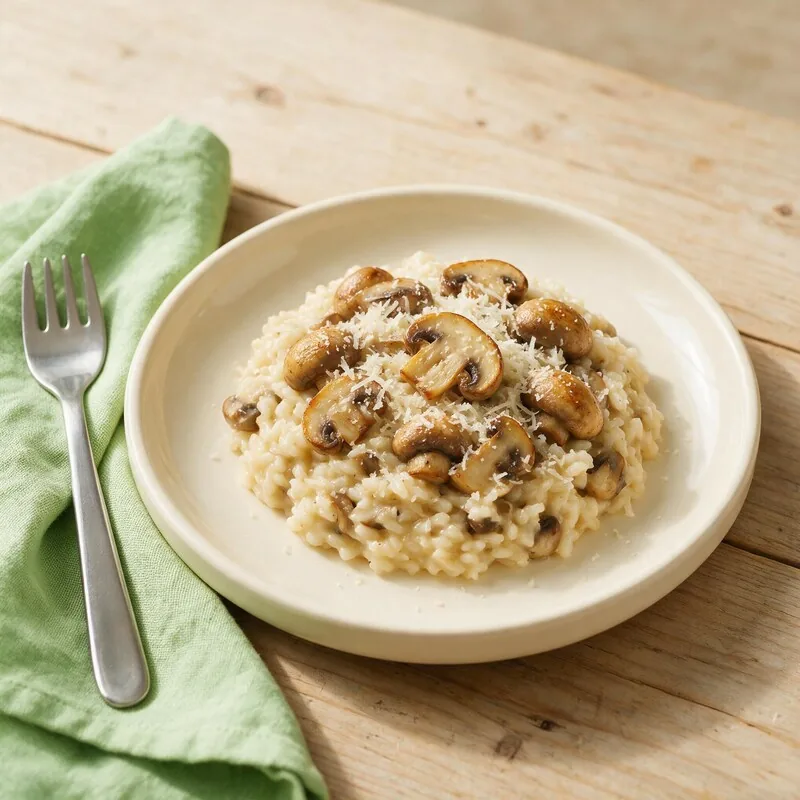 Foto de la receta risotto de champinones