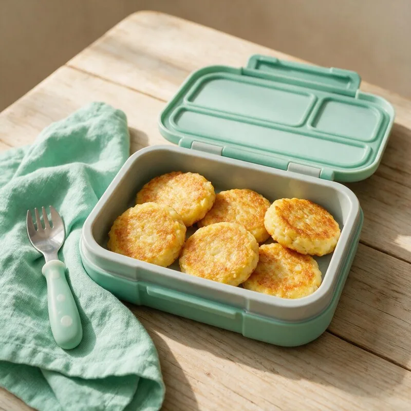 Foto de la receta tortitas de papa y queso